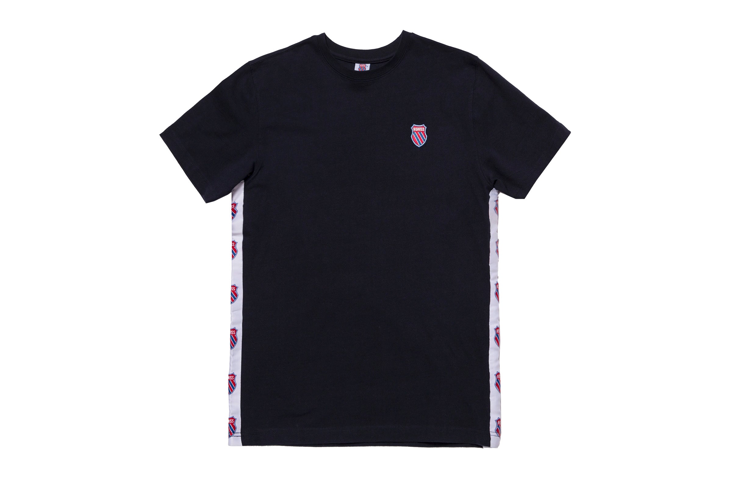 102438-400 men's navy badged tee