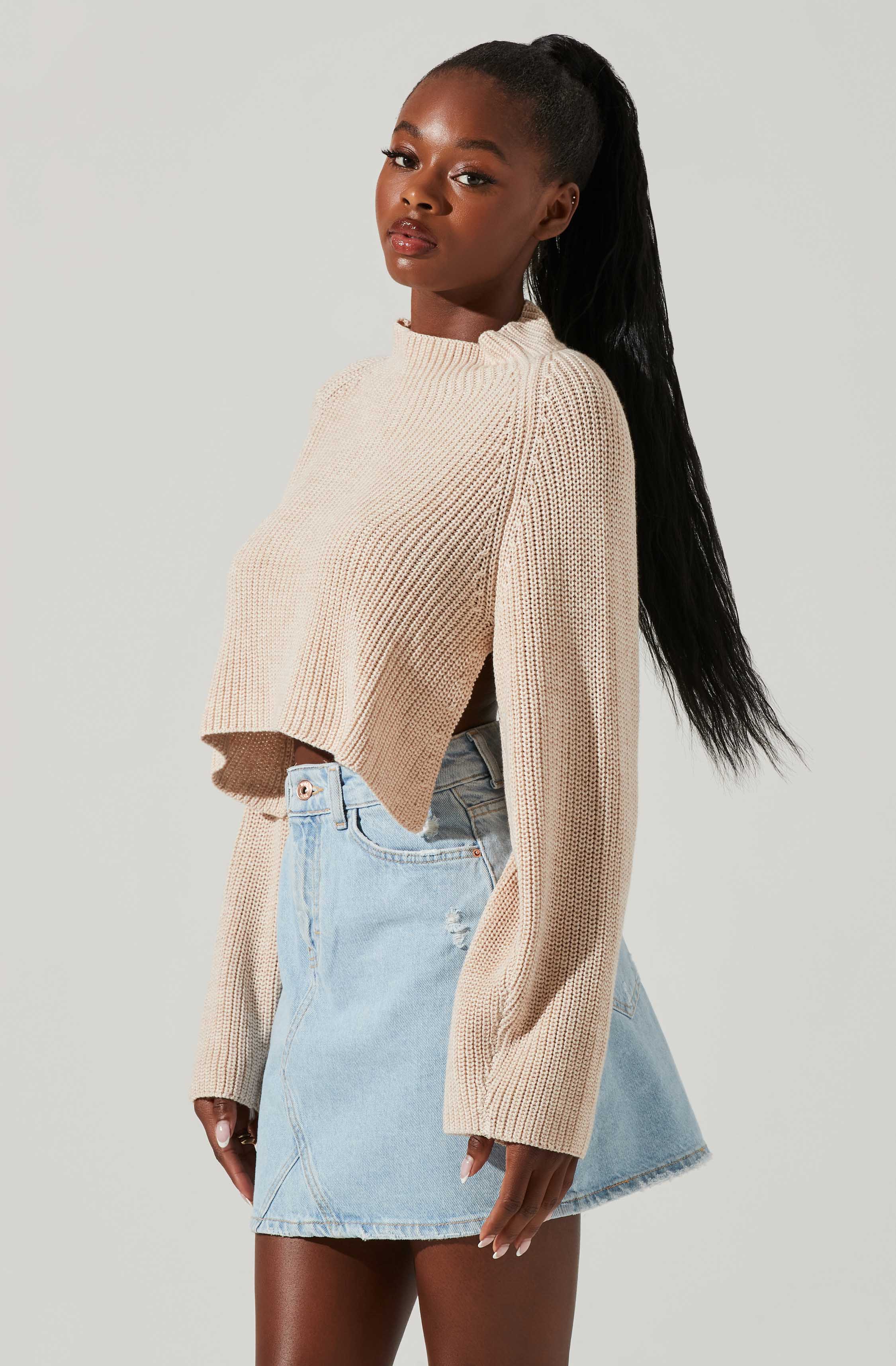 Ace Cropped Sweater