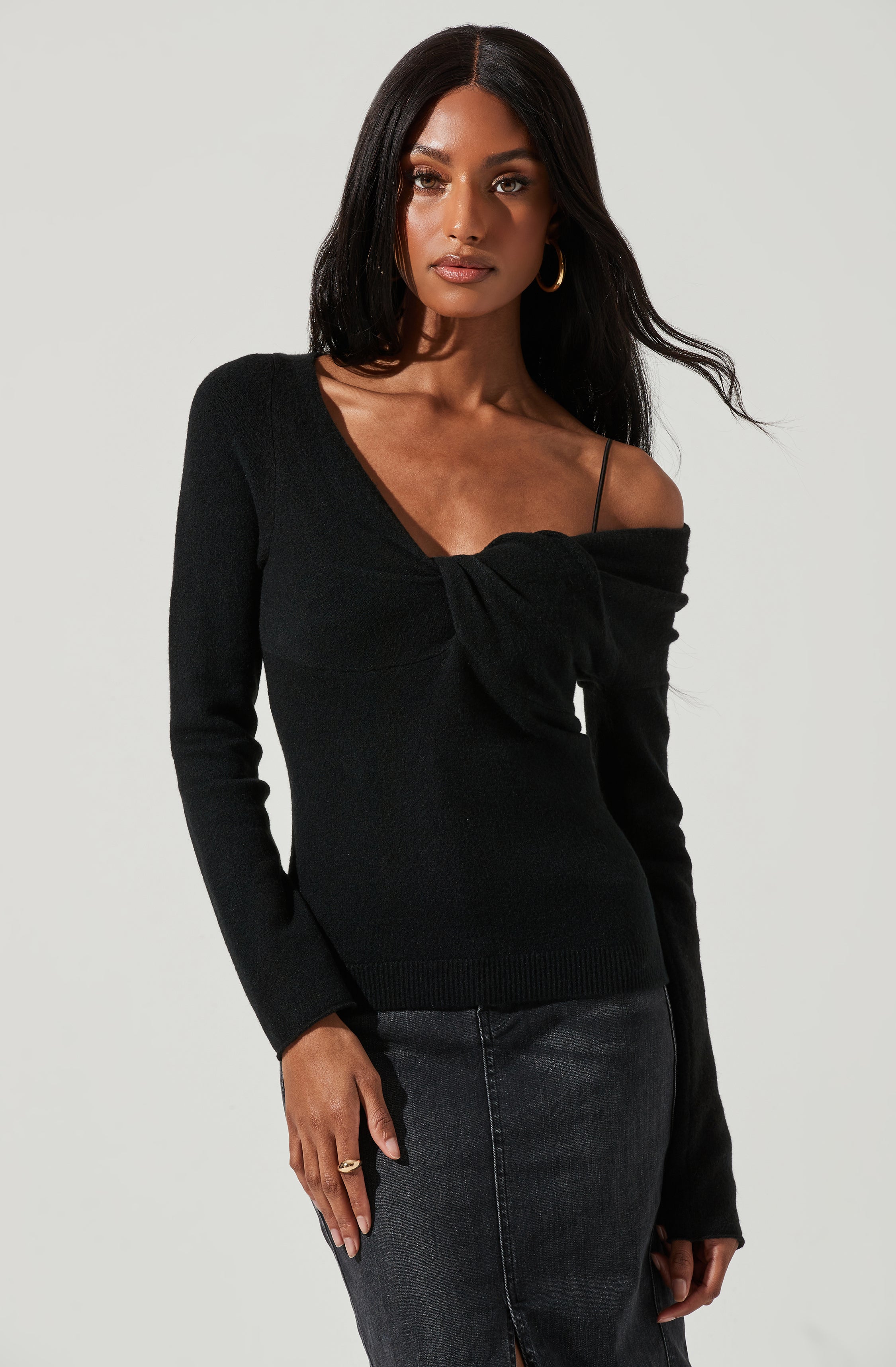 Addison Sweater - Twist Front - Shop Now