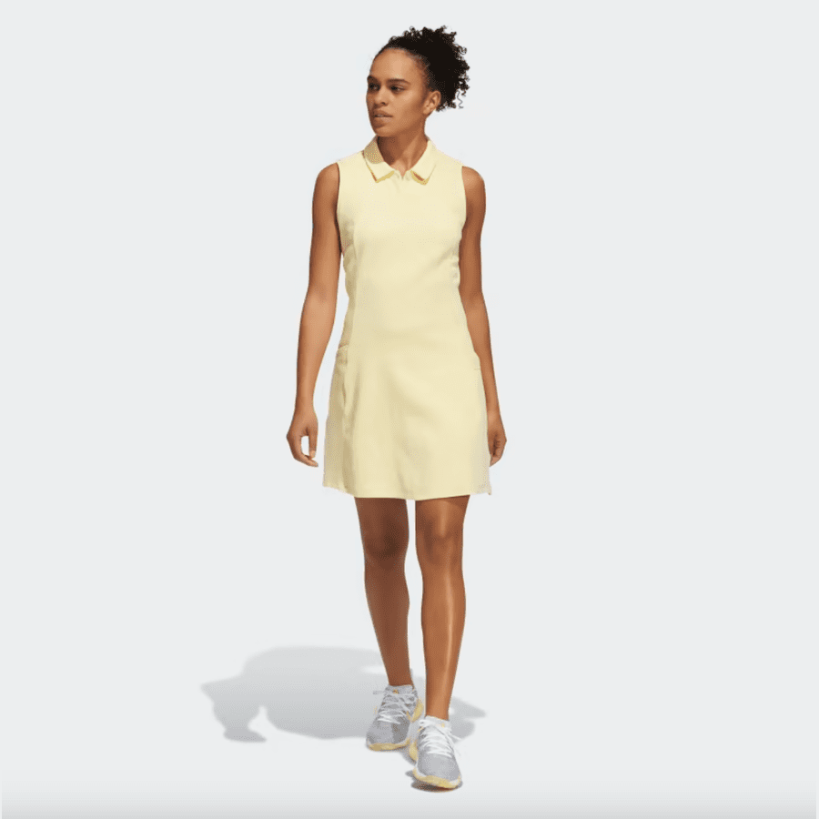 Adidas Golf Dress - Yellow Sleeveless | Price, Reviews, and More