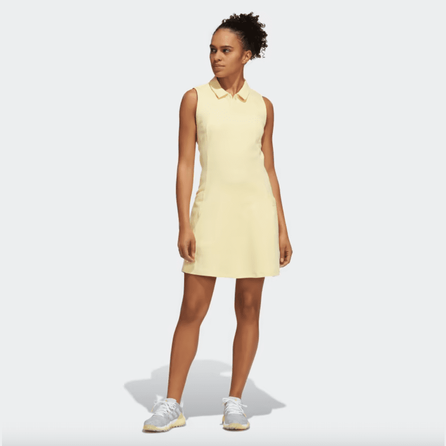 Adidas Golf Dress - Yellow Sleeveless | Price, Reviews, and More