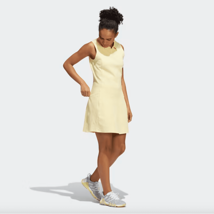 Adidas Golf Dress - Yellow Sleeveless | Price, Reviews, and More