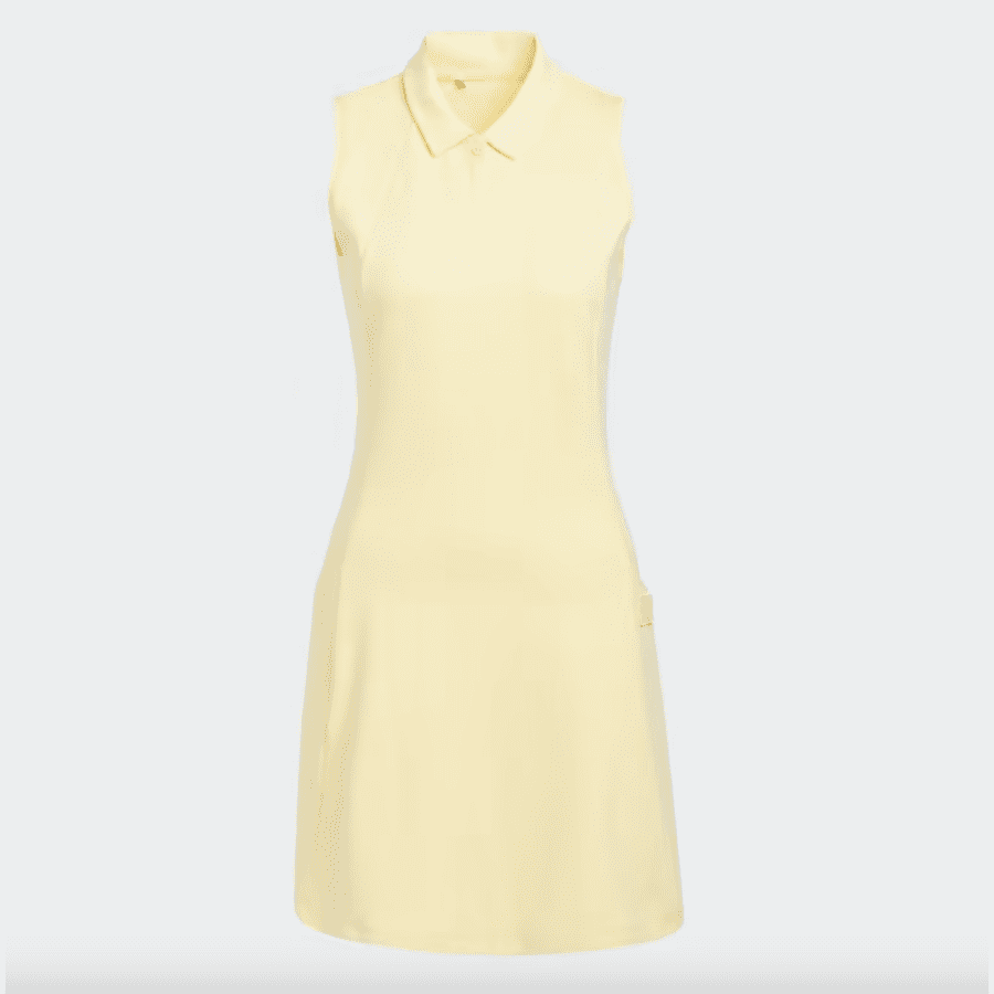 Adidas Golf Dress - Yellow Sleeveless | Price, Reviews, and More