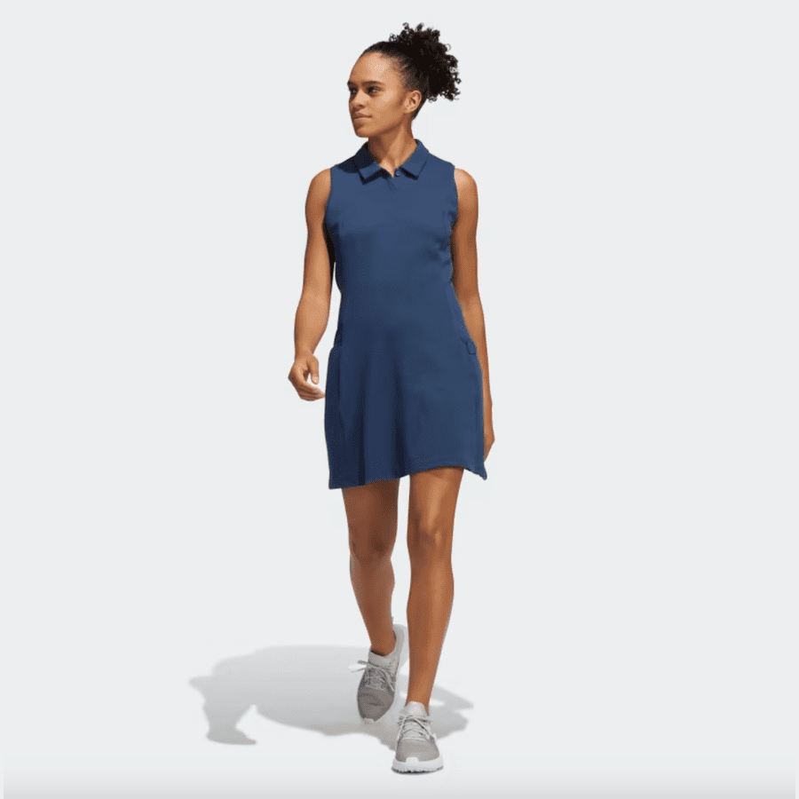 Adidas Sleeveless Golf Dress - Navy