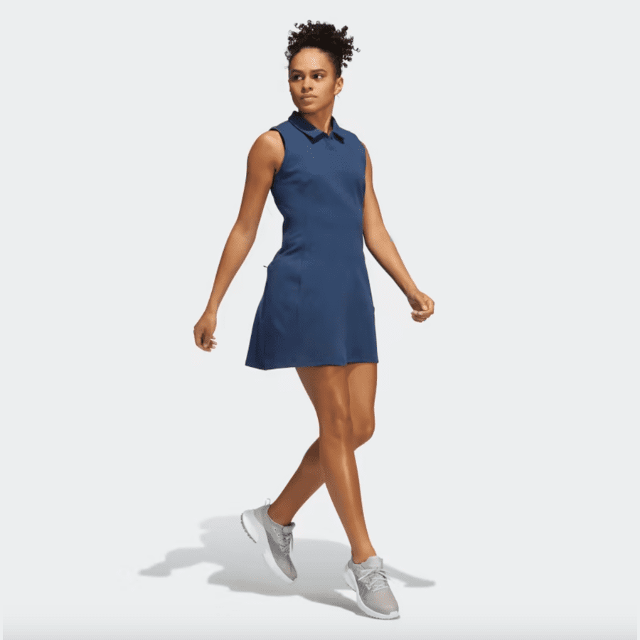 Adidas Sleeveless Golf Dress - Navy