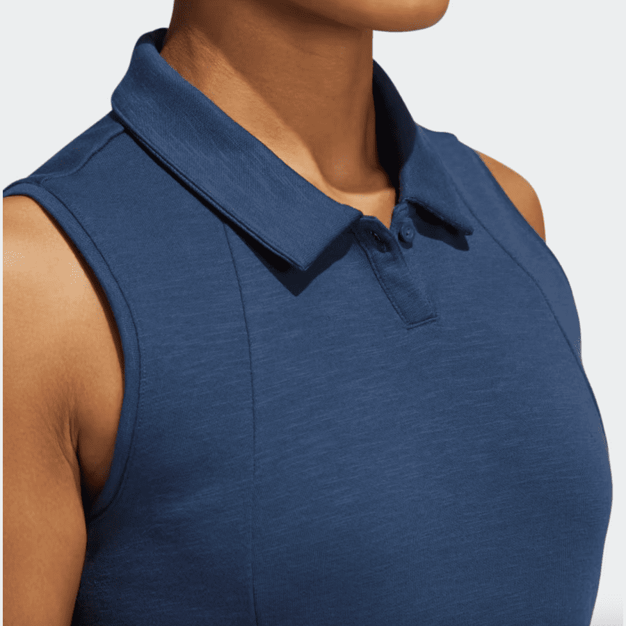 Adidas Sleeveless Golf Dress - Navy