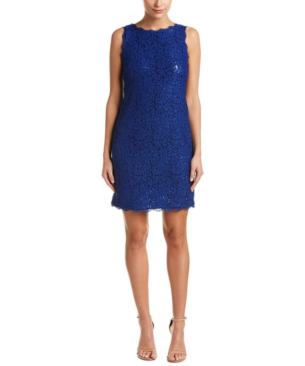 Adrianna Papell 41929990 Lace Sheath Dress