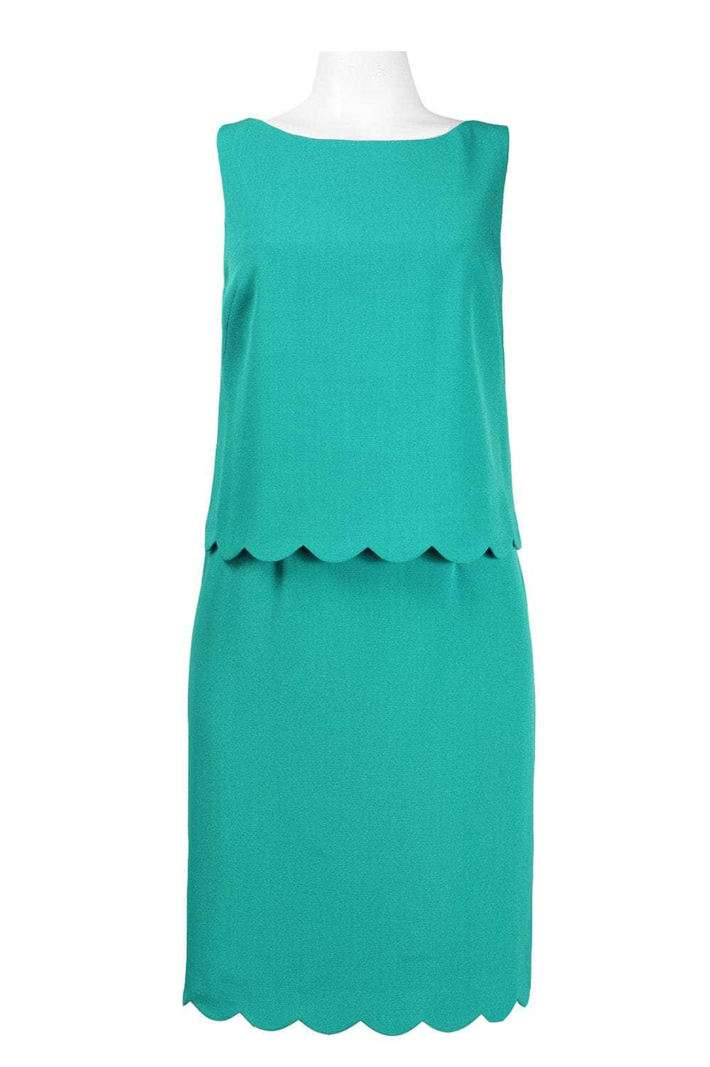 Adrianna Papell Sheath Dress - Sleeveless, Popover Style (12242070)