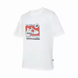 Advert T-Shirt 'White' with Graphics.