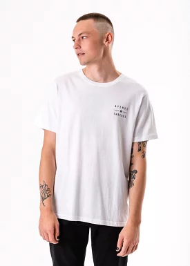 Afends White Standard Fit Tee - M183010