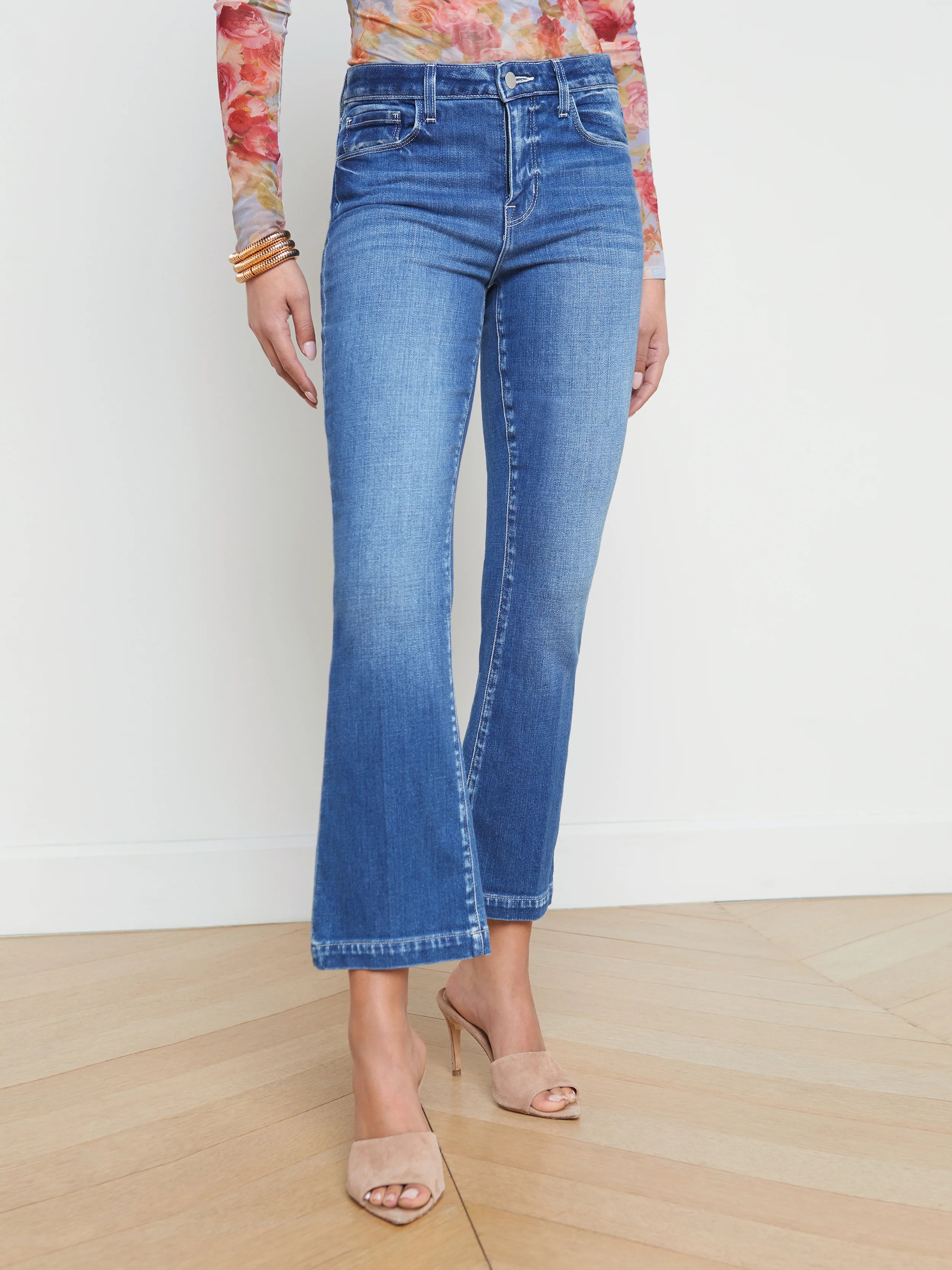 Agency - Ali Skinny Flare Jean - Maywood.