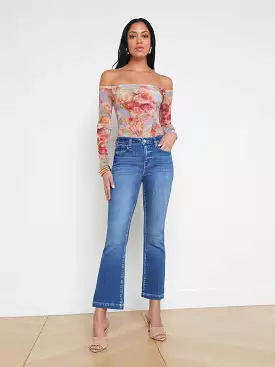 Agency - Ali Skinny Flare Jean - Maywood.