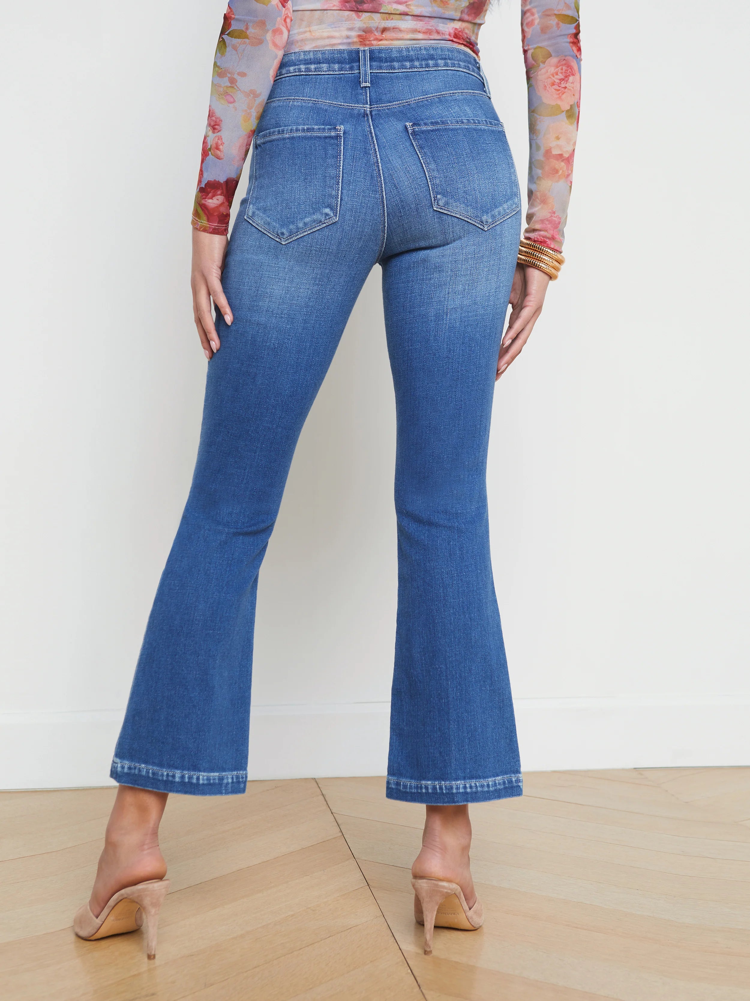 Agency - Ali Skinny Flare Jean - Maywood.