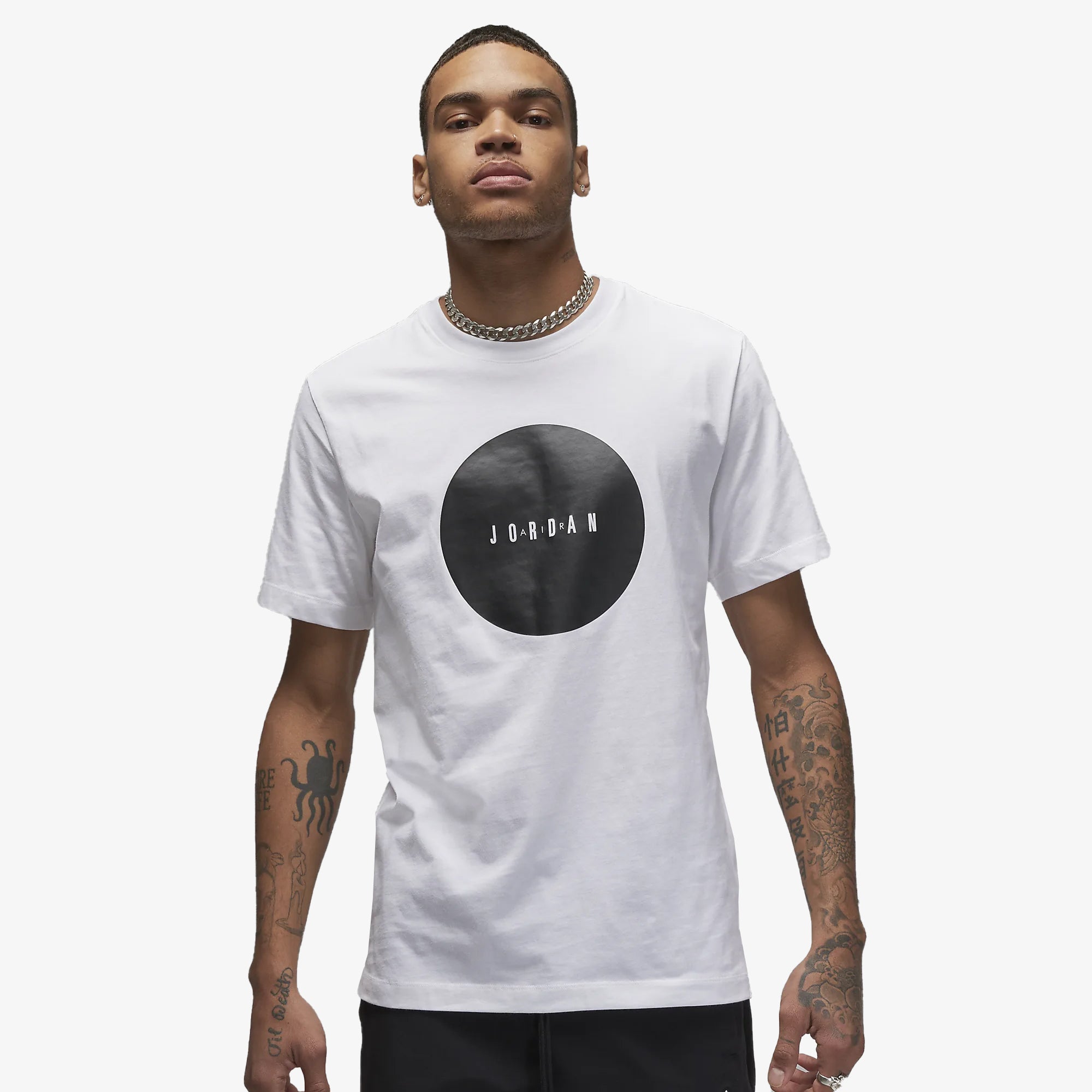 Air Jordan T-Shirt, White/Black - Shop now!