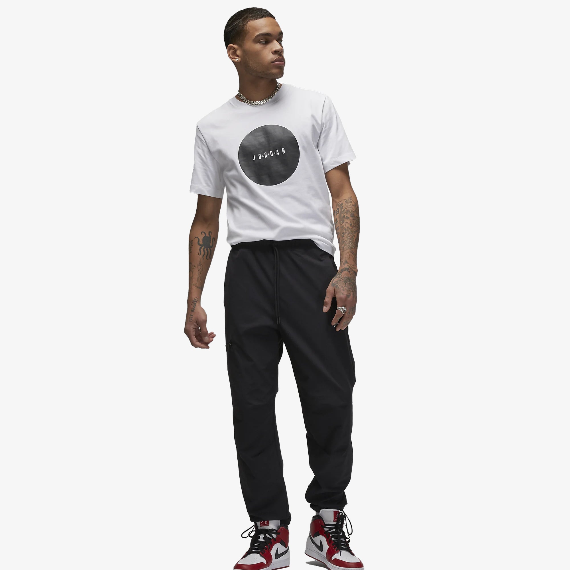 Air Jordan T-Shirt, White/Black - Shop now!