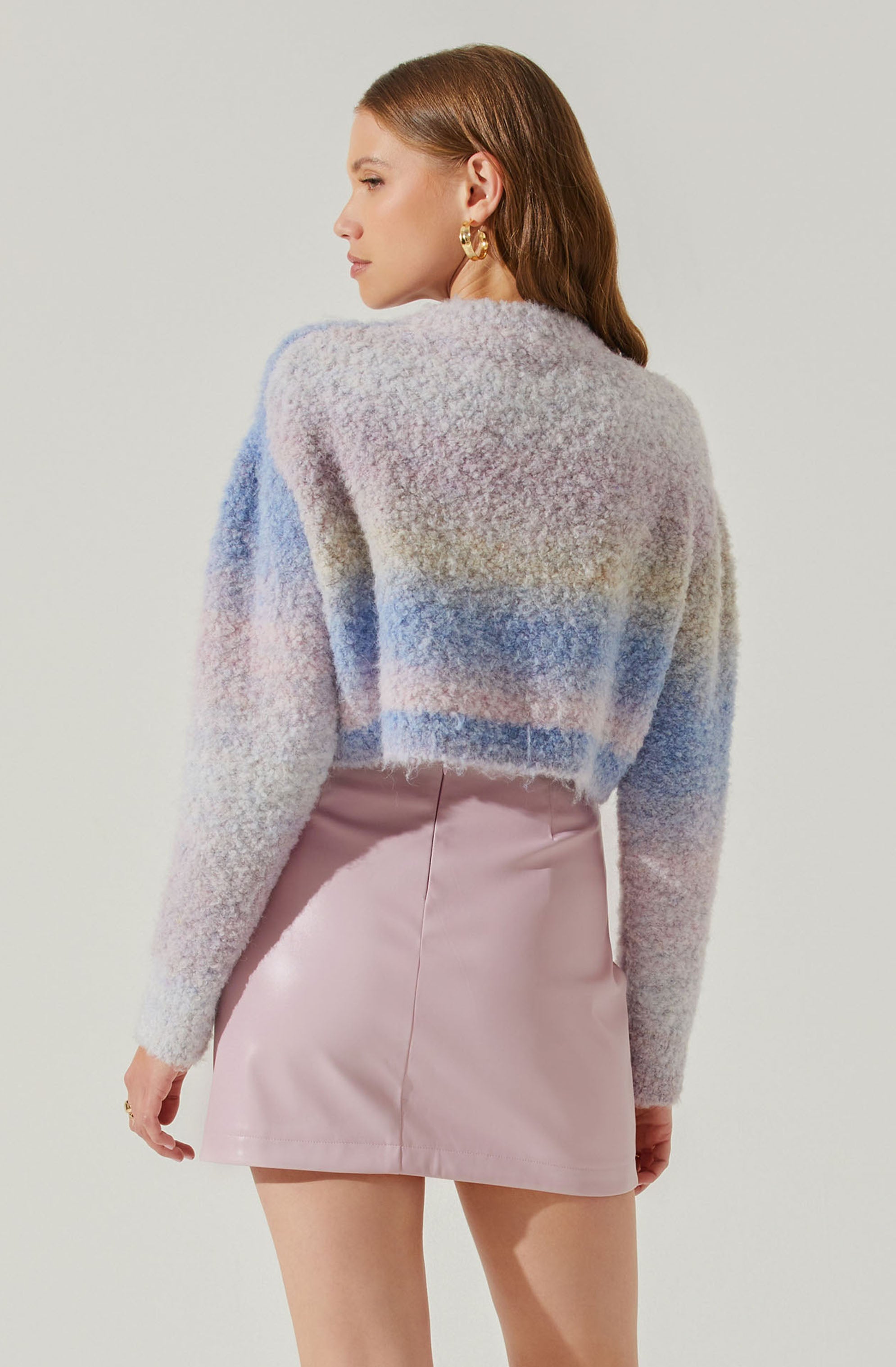 Alita Ombre Sweater - Cropped