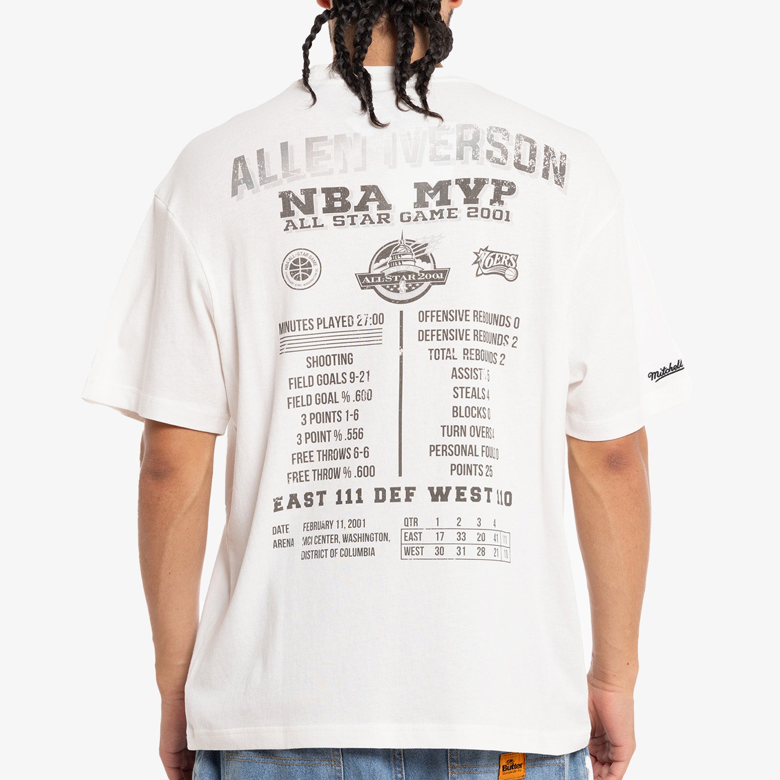 Allen Iverson MVP Player T-Shirt 2001 - White