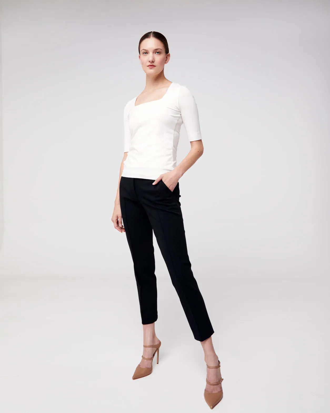 Jersey Pants for Women - Ankle-Length