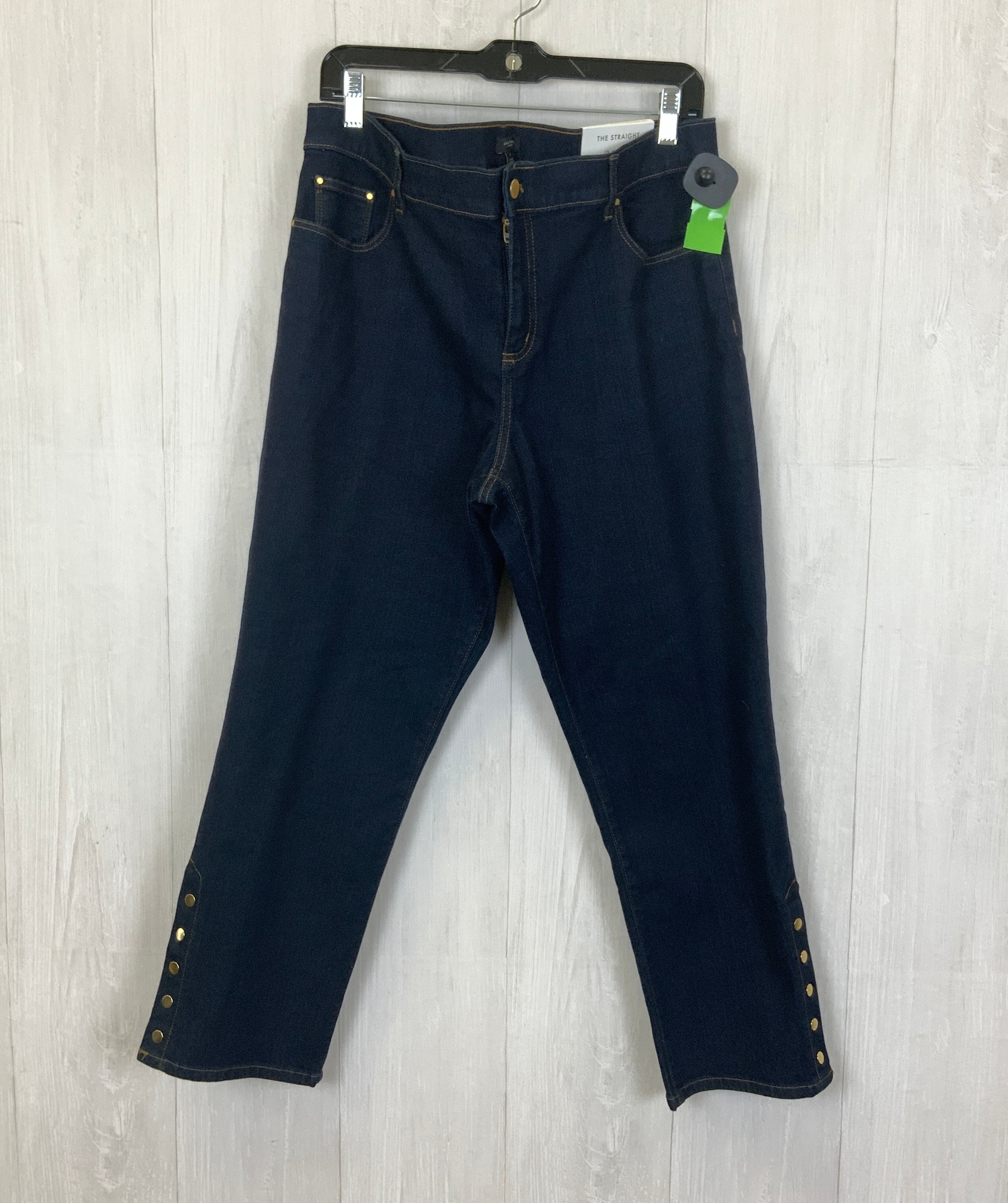 Ann Taylor Straight Jeans, Size 14