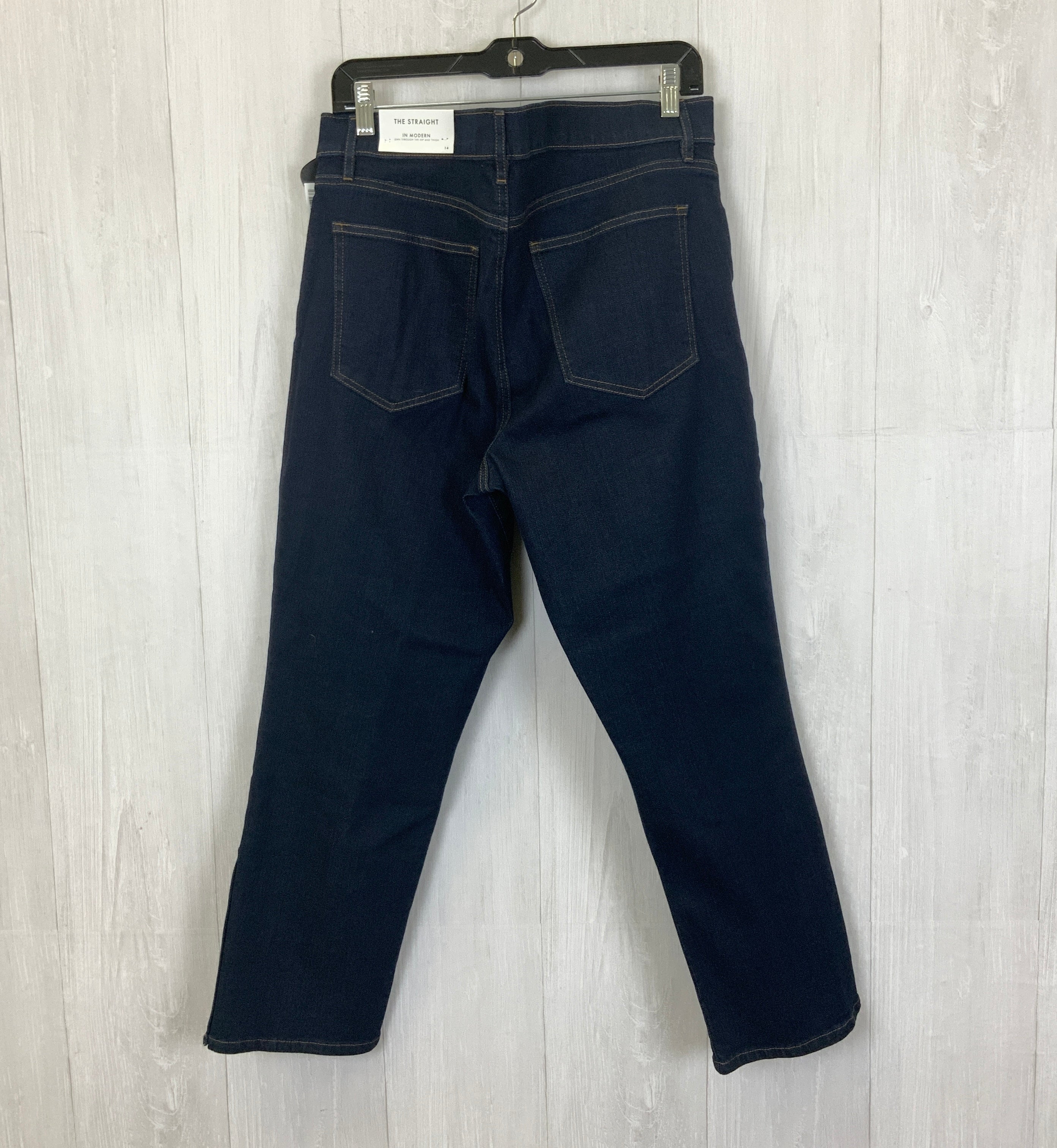 Ann Taylor Straight Jeans, Size 14