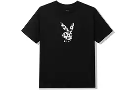 Anti Social Social Club Playboy Checkered T-Shirt - Black