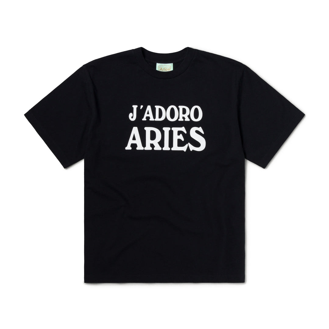 Aries black short sleeve tee - top pick for fashion-forward individuals.