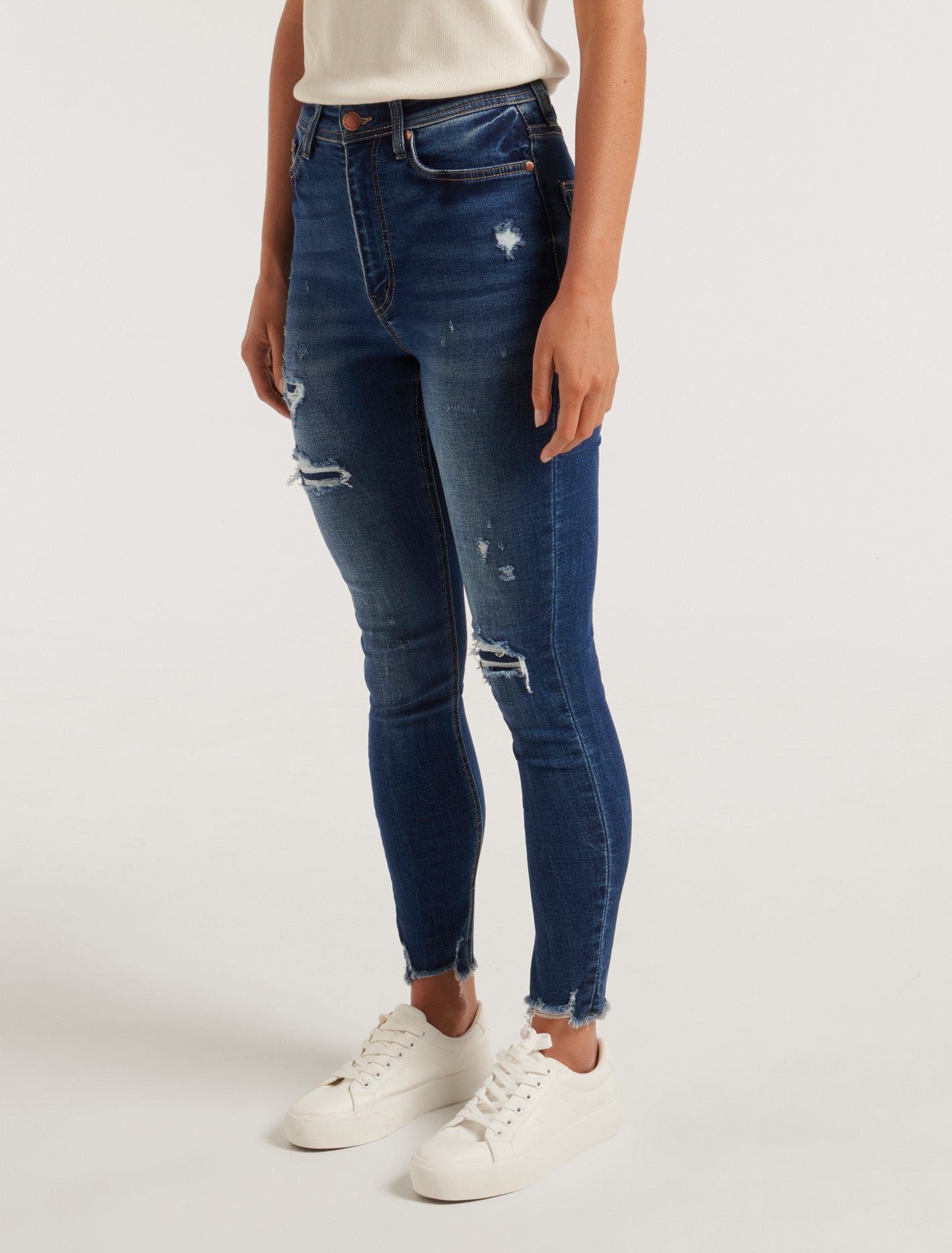 Ashley Ankle Skinny Jeans