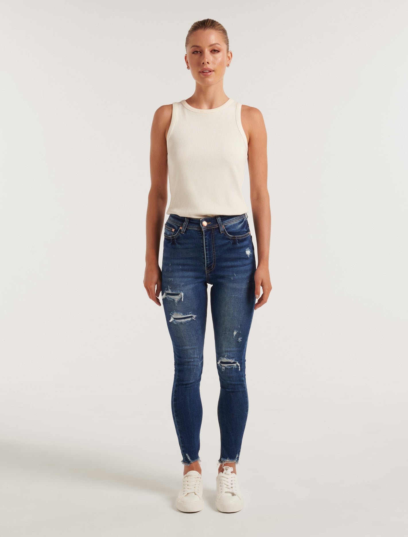 Ashley Ankle Skinny Jeans