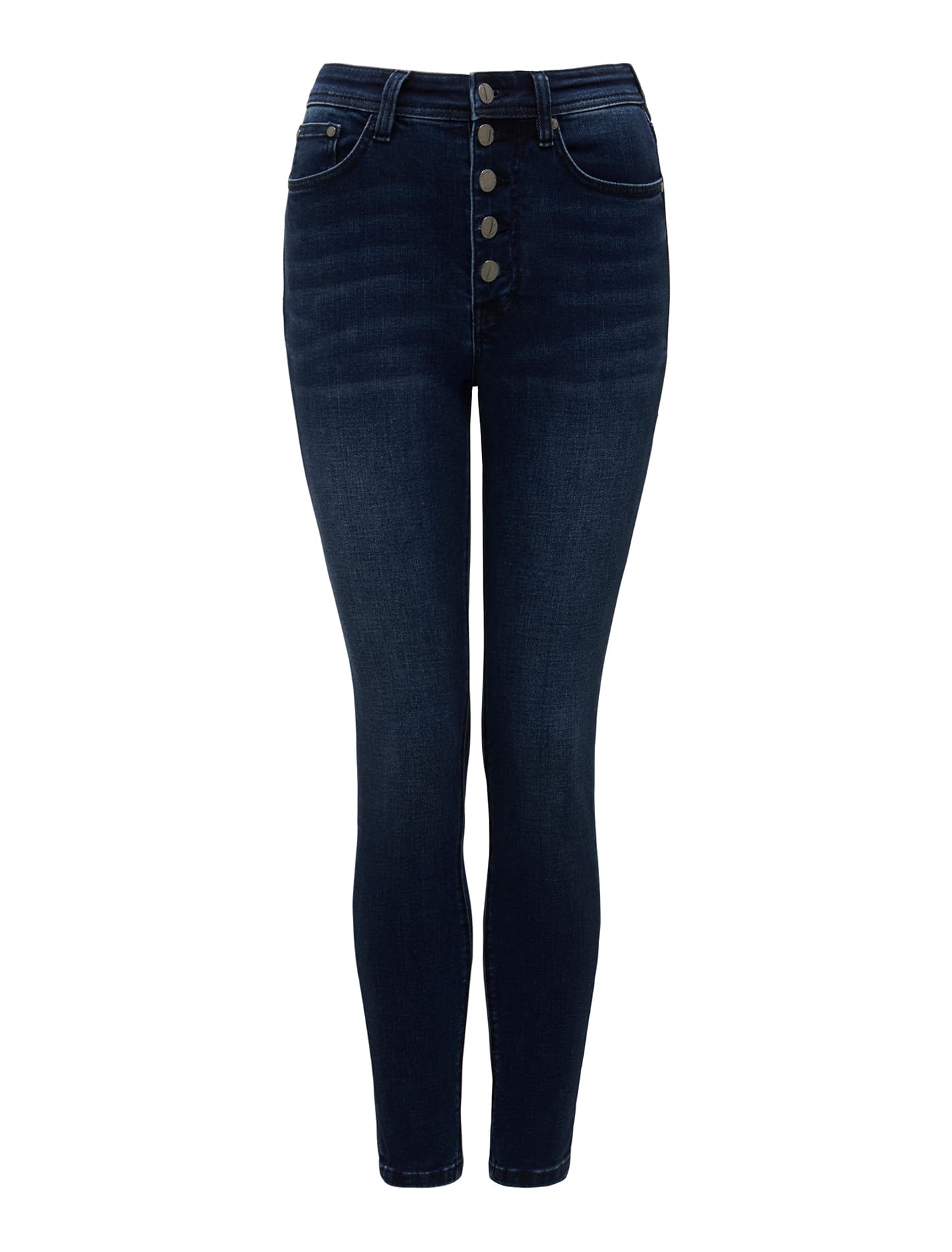 Ashley Mid-Rise Skinny Ankle Jeans