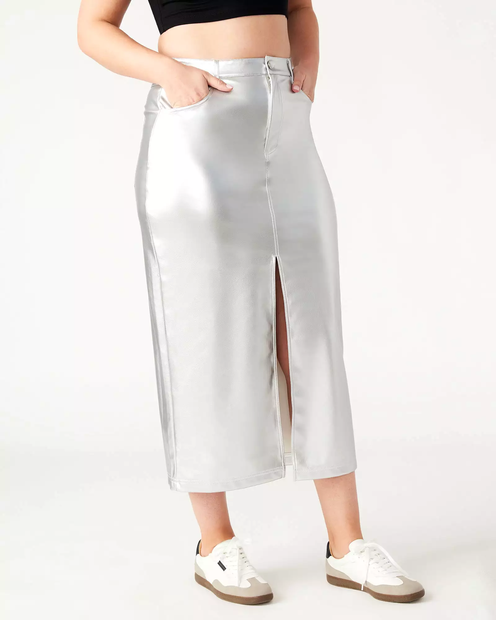 Avani Silver Skirt