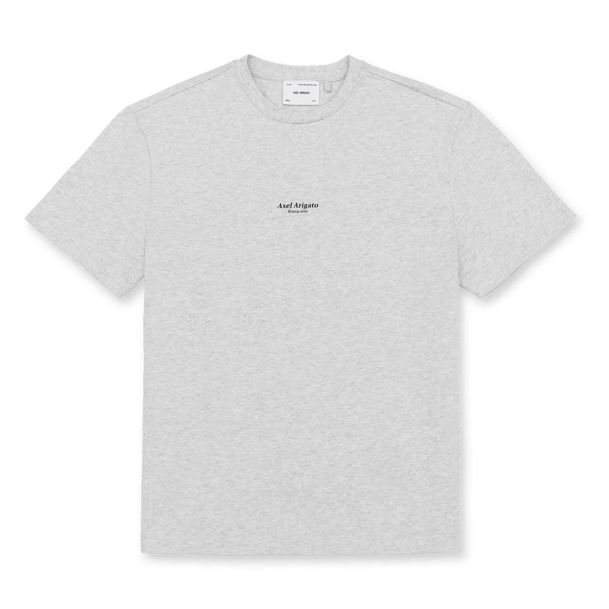 Axel Arigato - Grey Melange Focus Logo T-Shirt