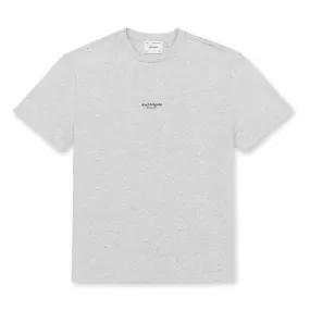 Axel Arigato - Grey Melange Focus Logo T-Shirt