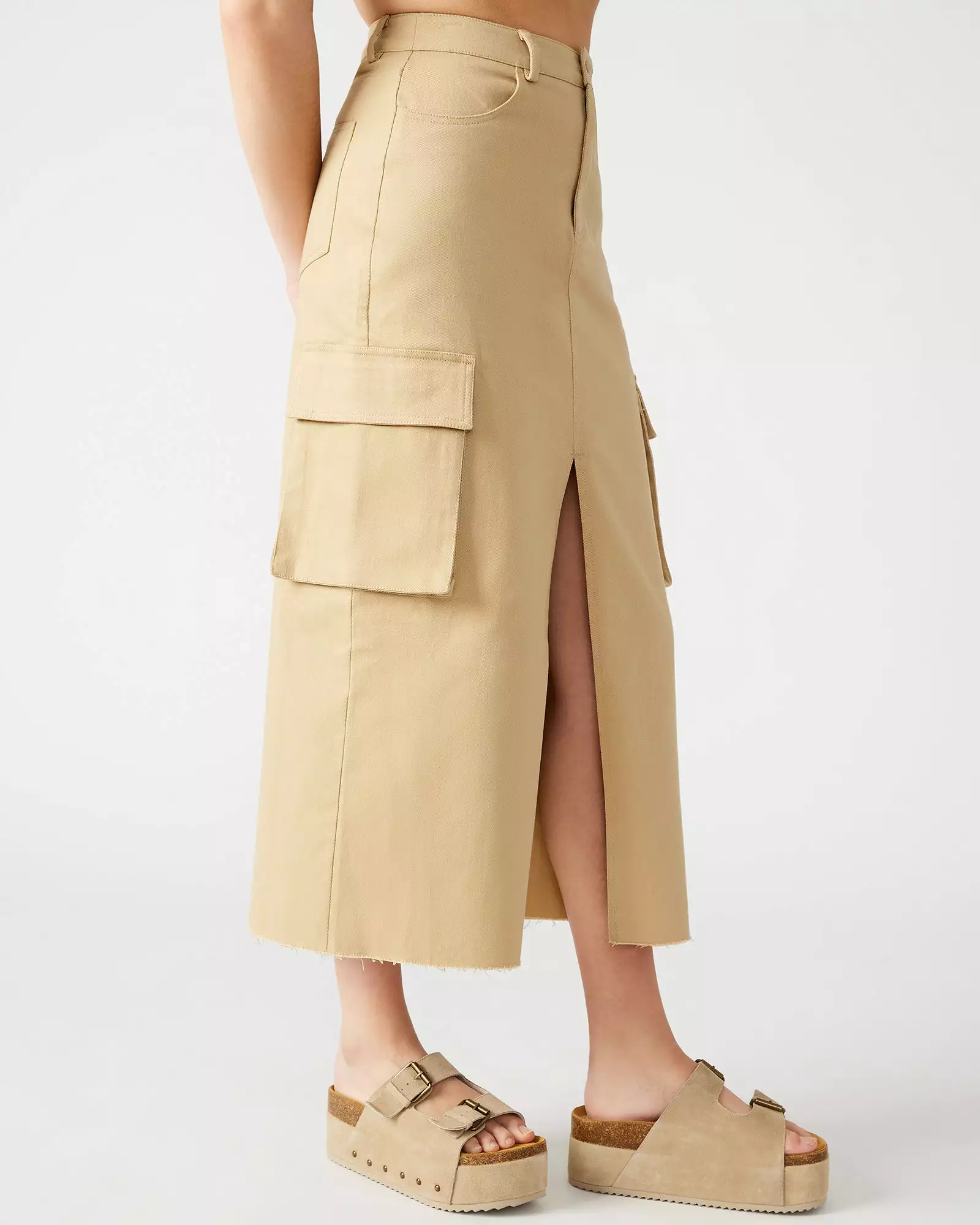 Benson Taupe Skirt