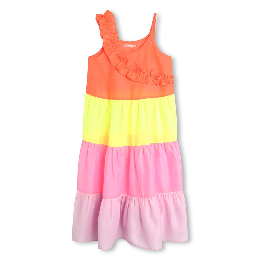 Billieblush sleeveless dress in multicolored, size KG (U20184-Z41)