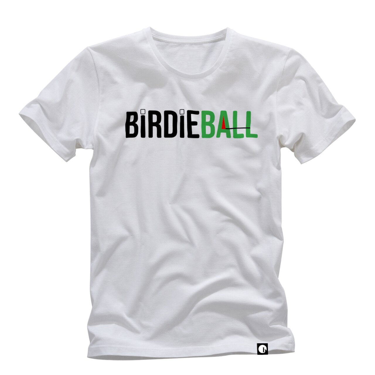 BirdieBall Unisex White T-Shirt PG