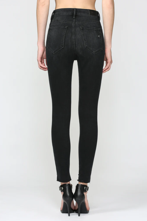 Black denim jeans by Taylor