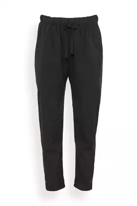 Black Draper Pant