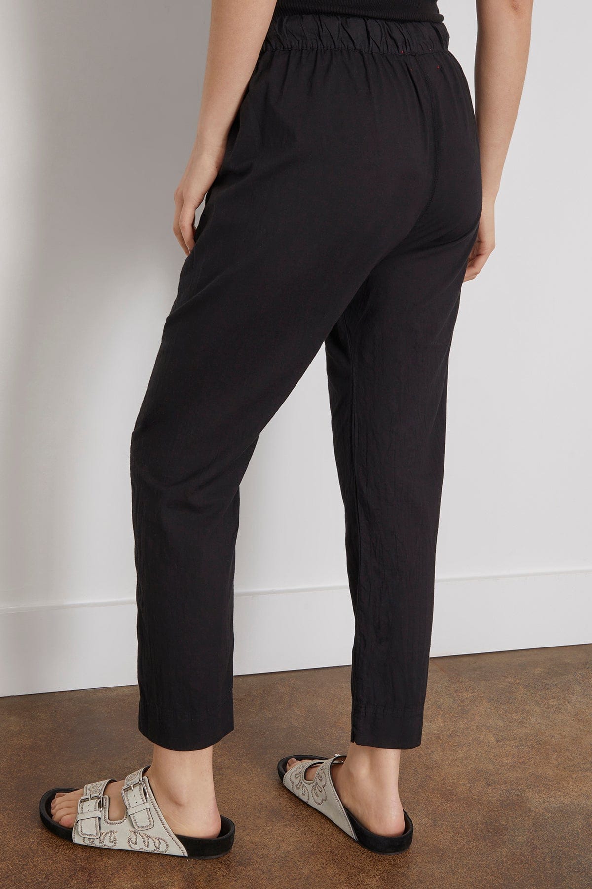 Black Draper Pant