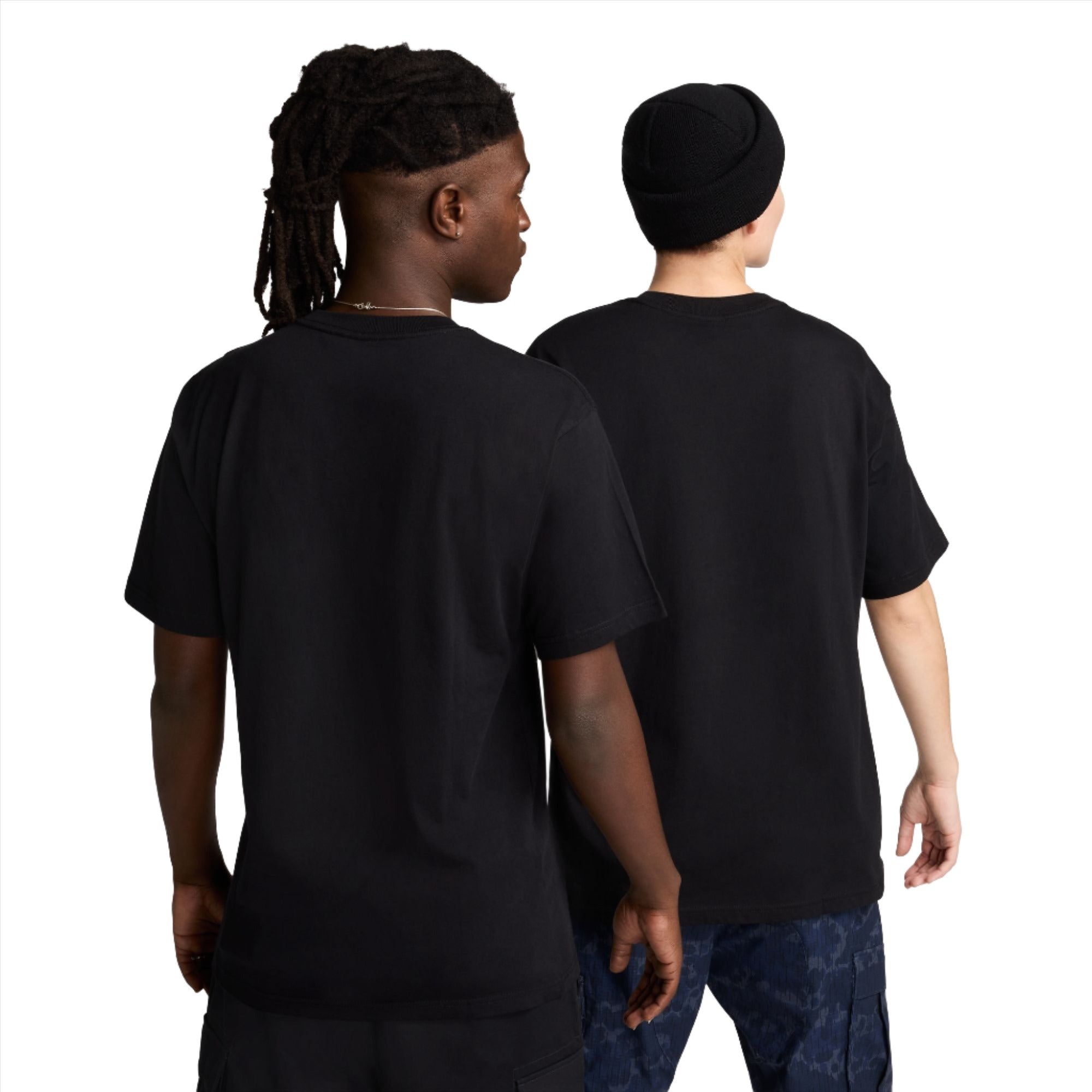 black football tee