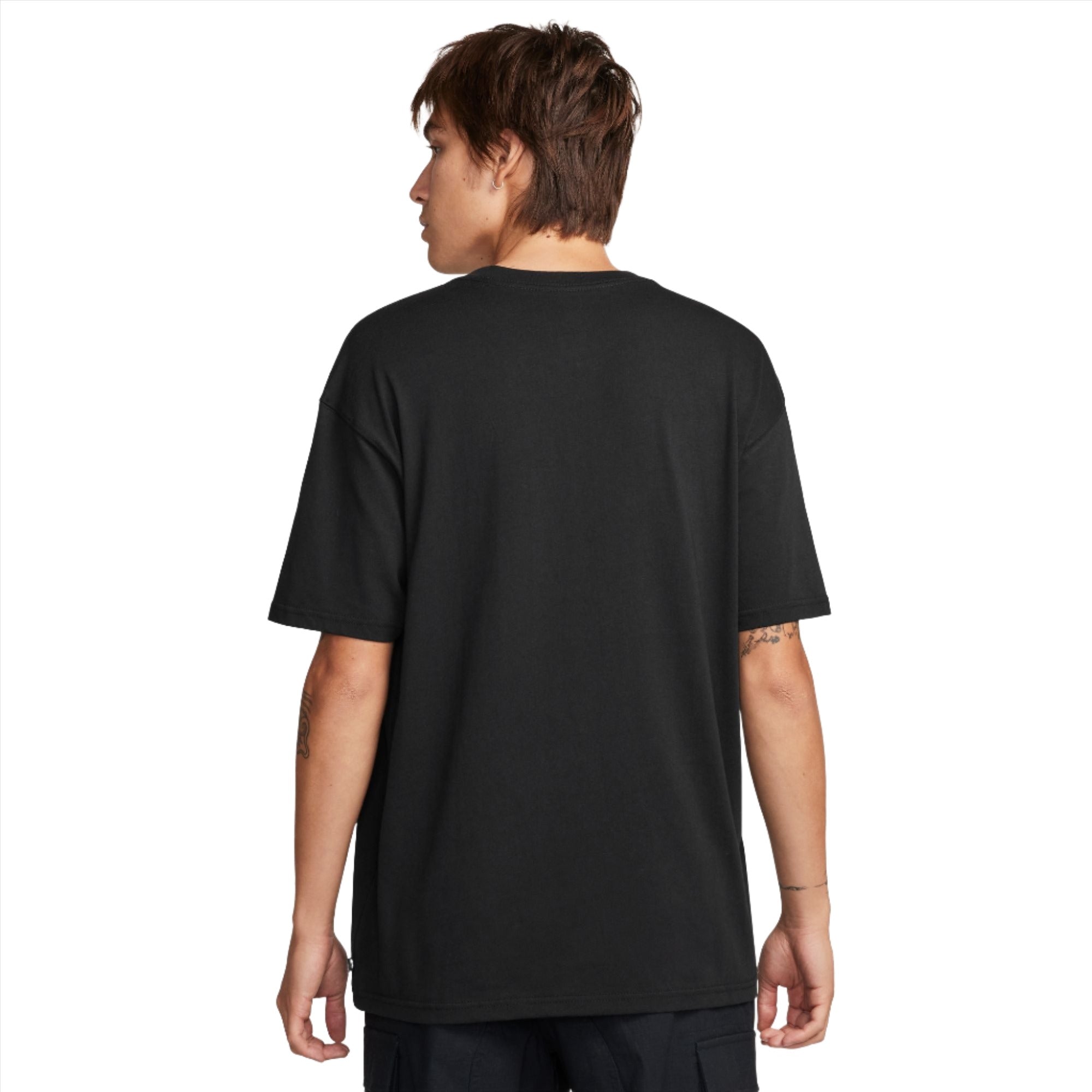 black football tee