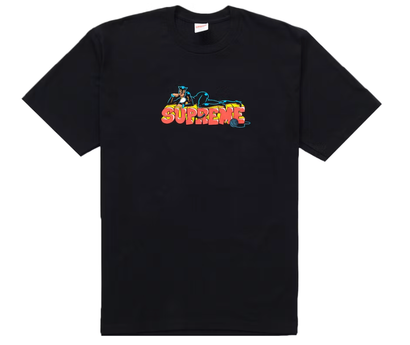 Black Supreme Catwoman T-shirt