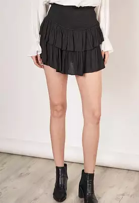 Black Underwater Skort