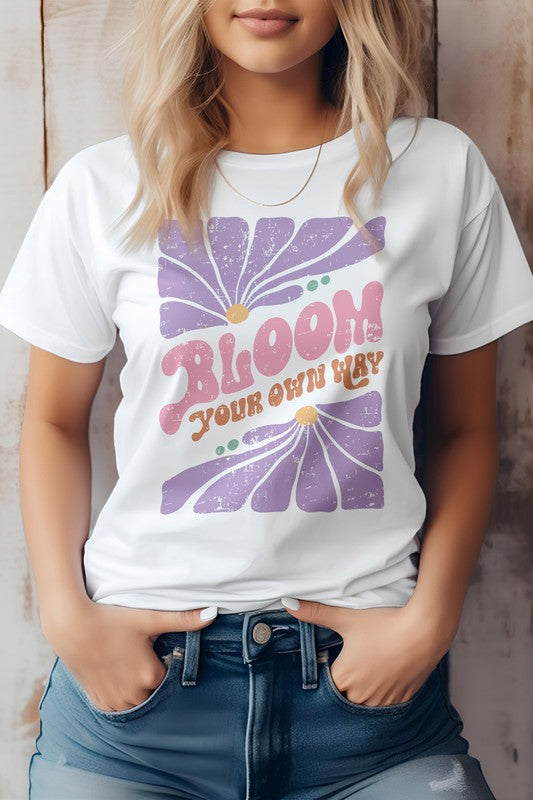 Bloom Your Own Way Boho T-Shirt