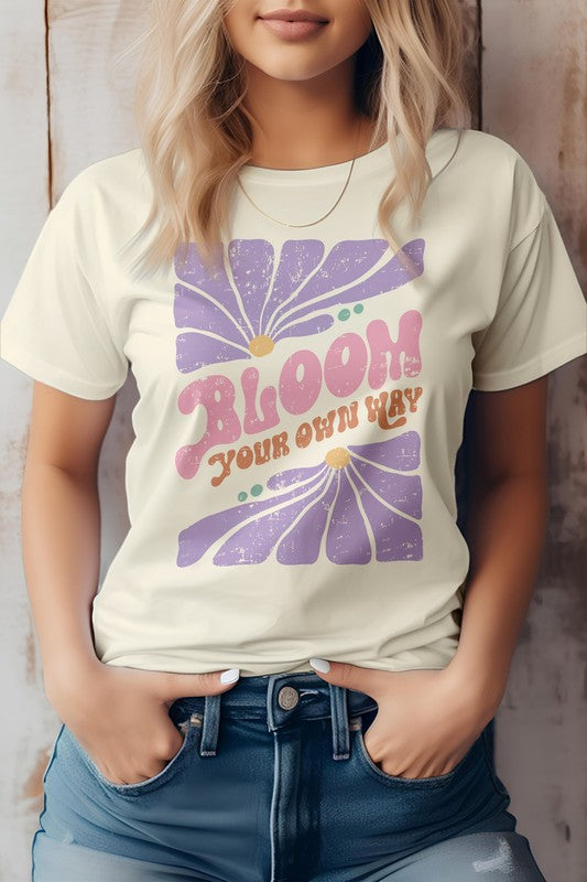 Bloom Your Own Way Boho T-Shirt