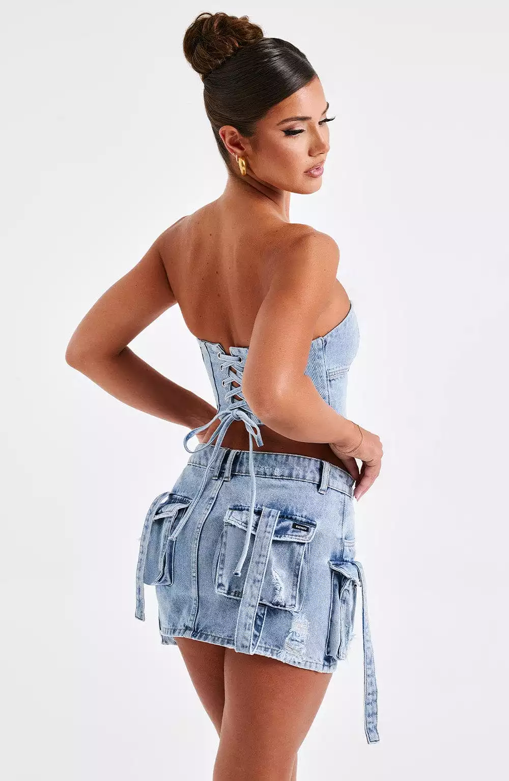 Blue Wash Billie Mini Skirt