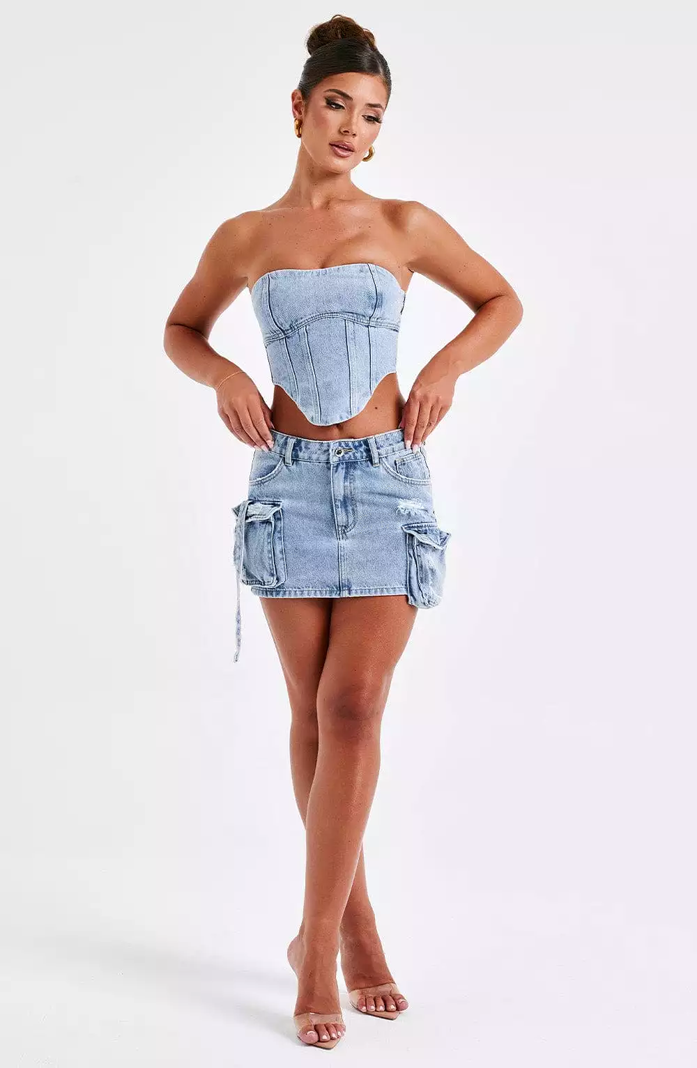 Blue Wash Billie Mini Skirt