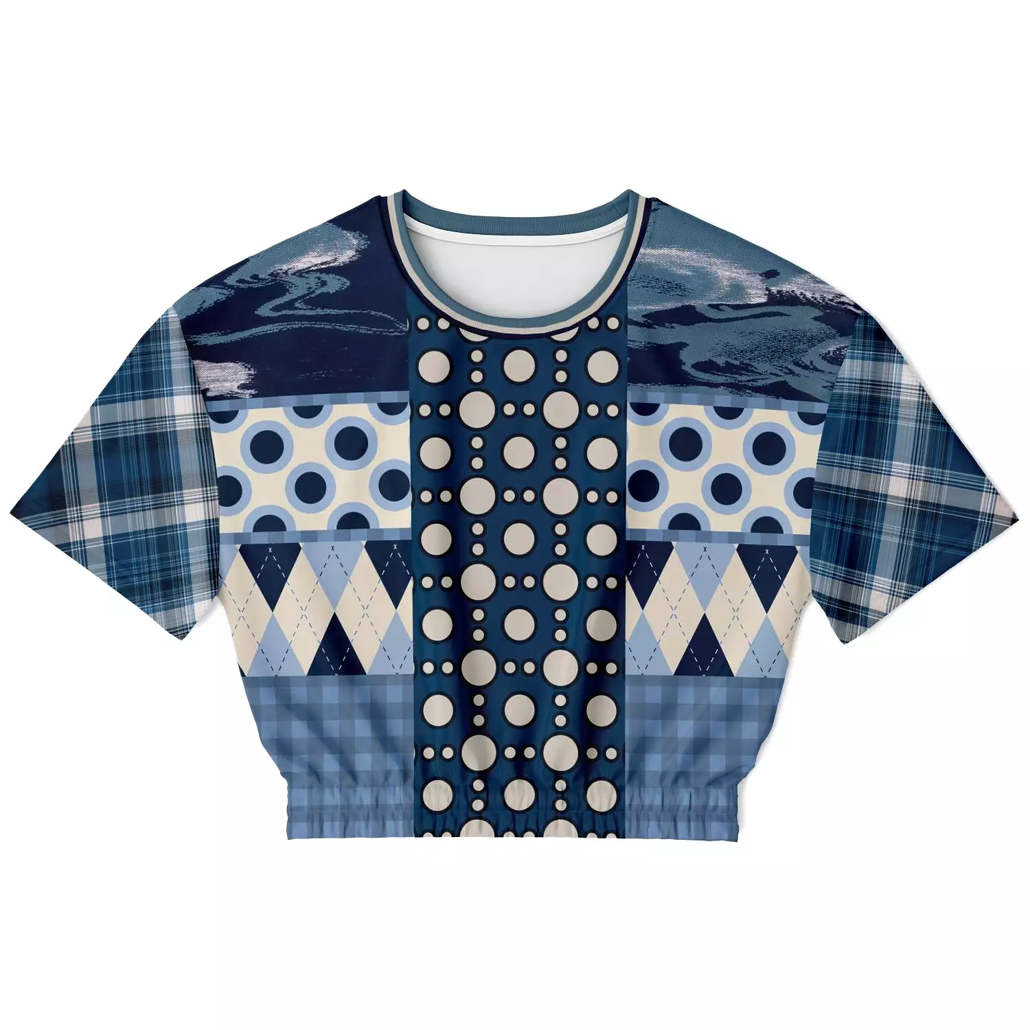 Blueberry Hill Crop Sweater