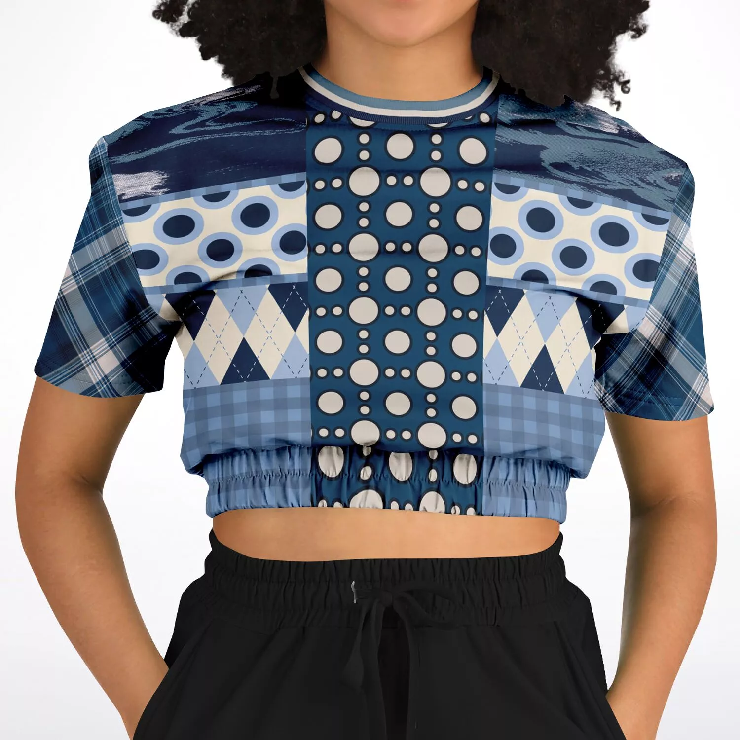 Blueberry Hill Crop Sweater