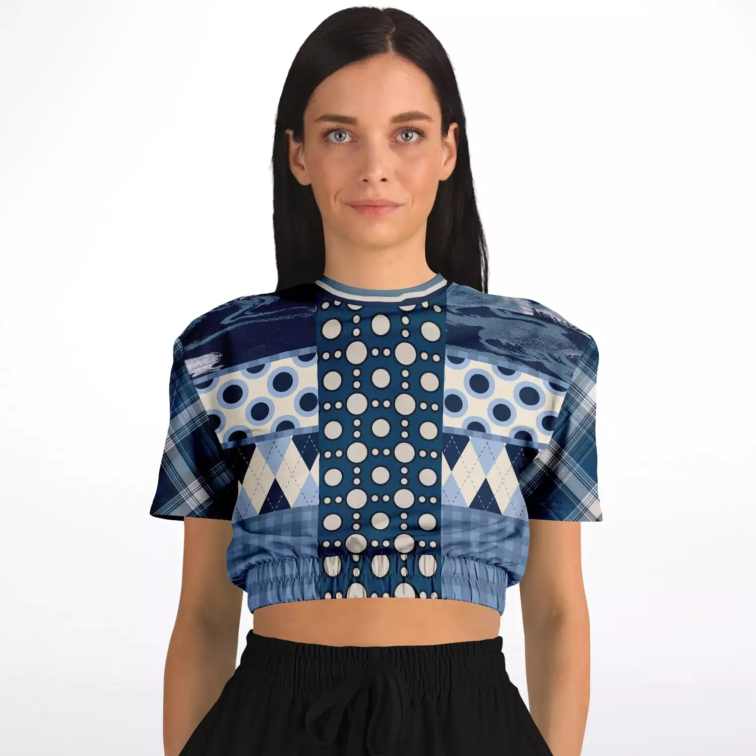 Blueberry Hill Crop Sweater