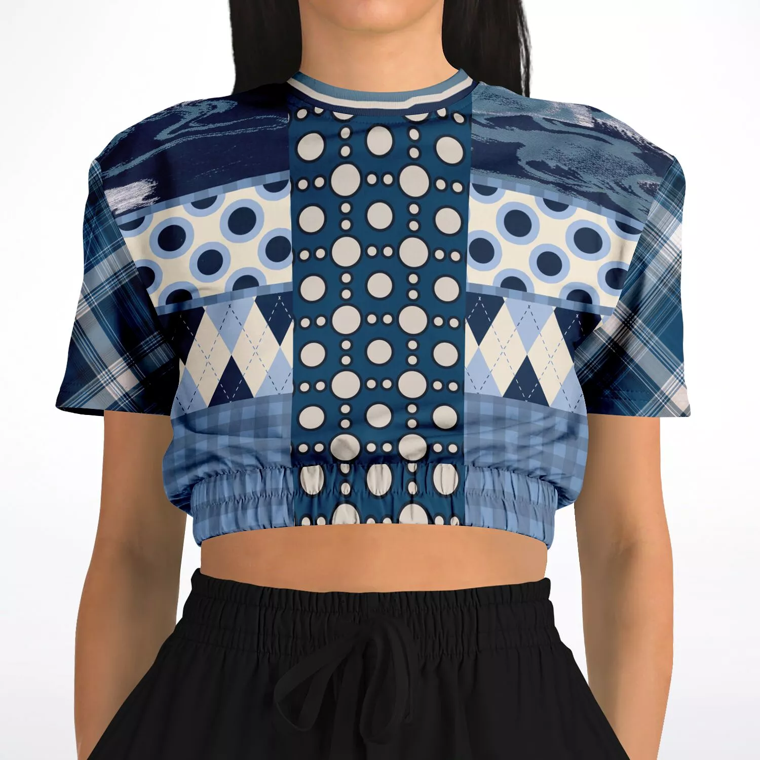 Blueberry Hill Crop Sweater